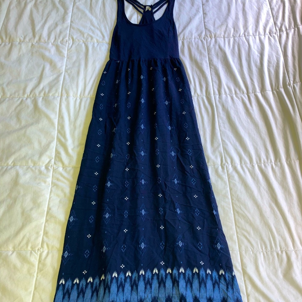 Mudd Blue Maxi Dress